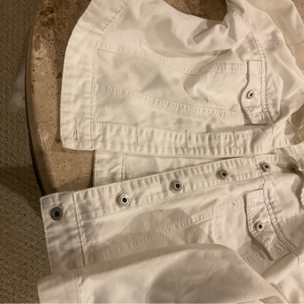 GAP Ivory Denim Jacket
